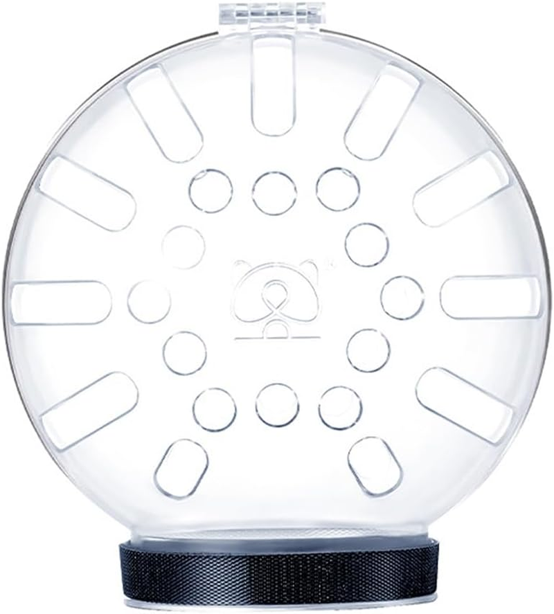 Cat Space Hood Anti-Bite Breathable Headgear Elizabeth Collar for Pets - Clear Protective Helmet for Cats and Small Dogs, Lightweight and Comfortable, Multiple