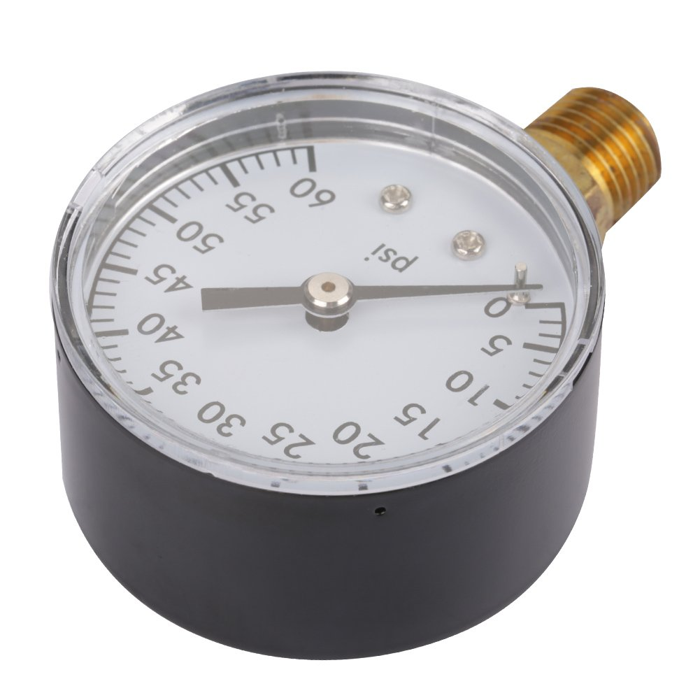 Pressure Gauge,0-60Psi NPT 1/4,For Water Air Oil image number 3