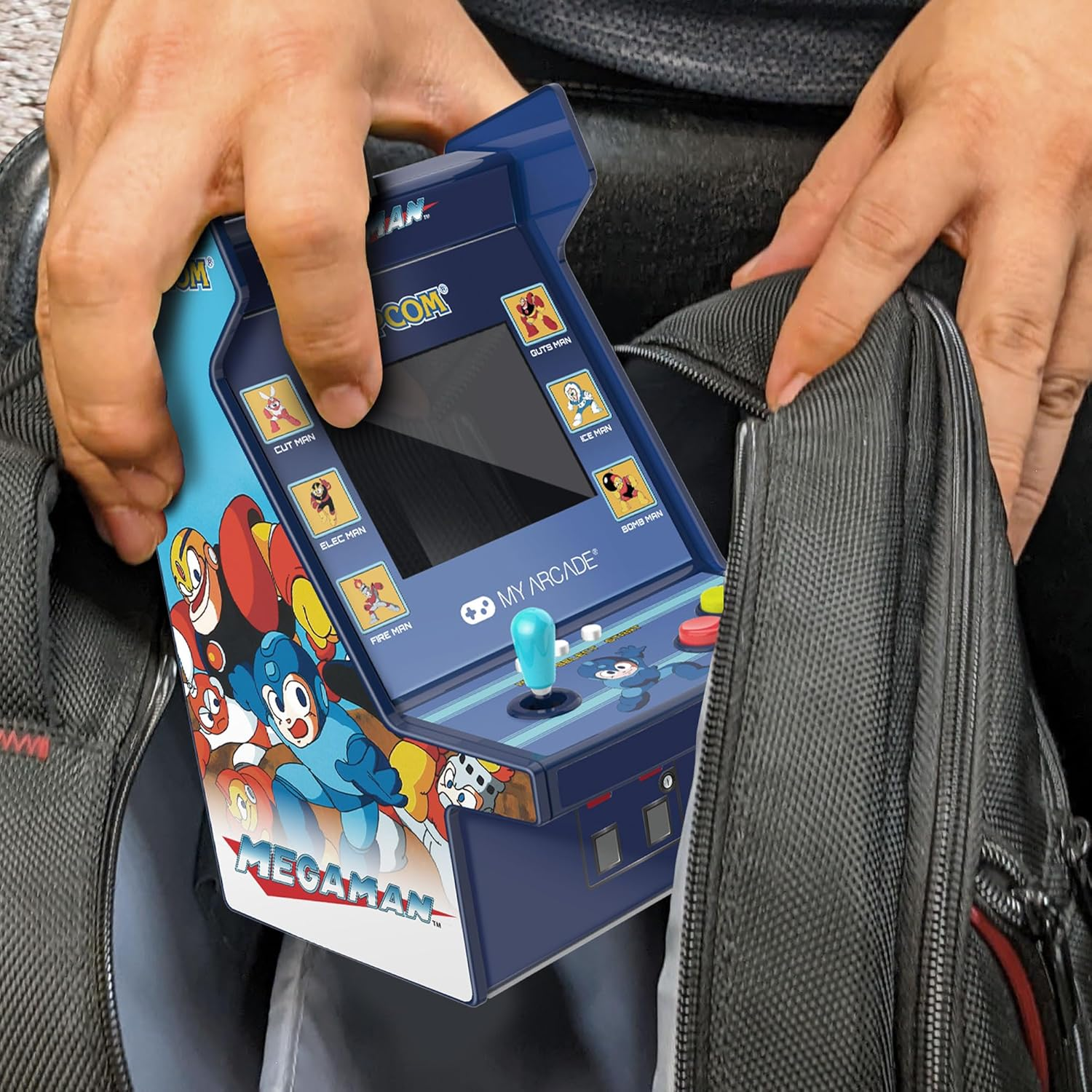 Mega Man Retro Arcade 6.75" Micro Player image number 5