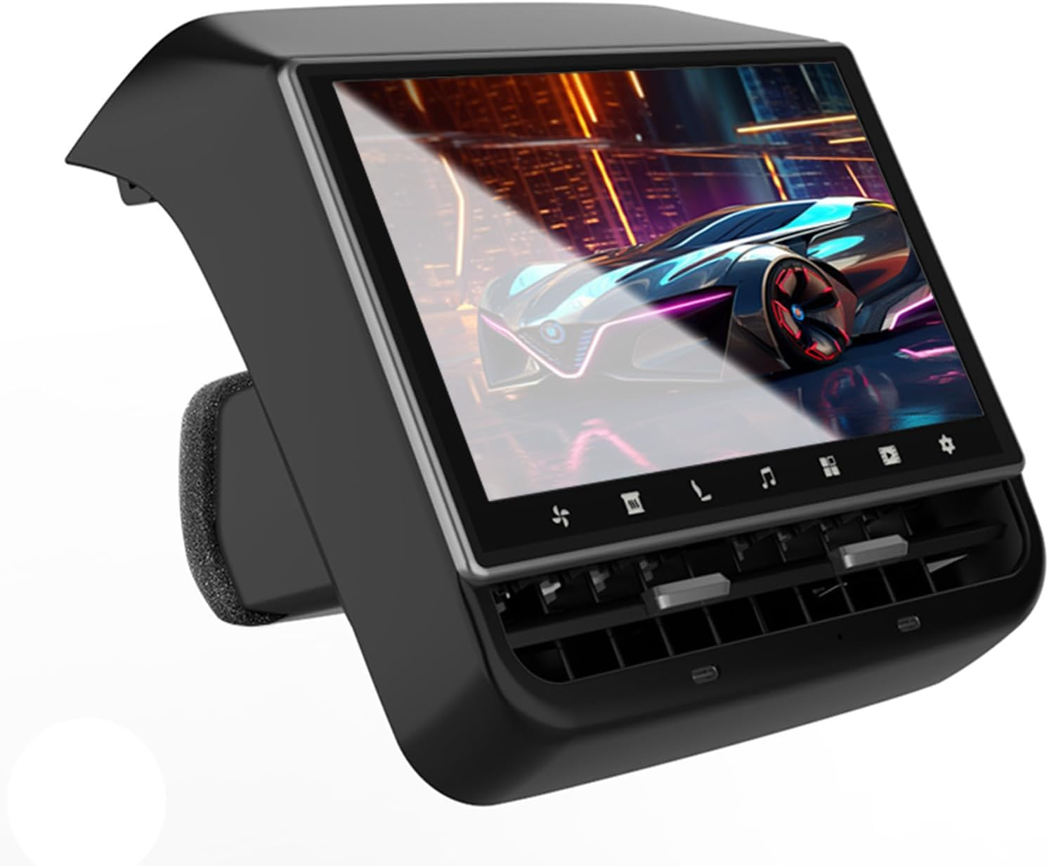 SKEKECIE 8.66 Inch Rear Display Screen Compatible with Tesla Model 3 19-23 & Y19-24, Wifi. Android 13 Supports HD Movie Watching,4+64G,8-Core, Supports Seat Adjustment and Rear Air Conditioning image number 3