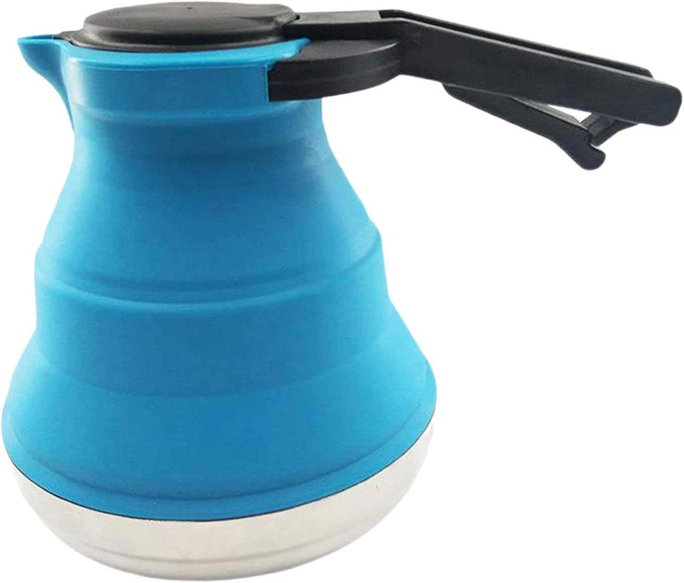 Camping Collapsible Kettle Teapot Coffee Pot Indoor and Outdoor Camping Hiking Picnic Sports for Backpacking Induction Cooker Kitchen Cookware image number 1