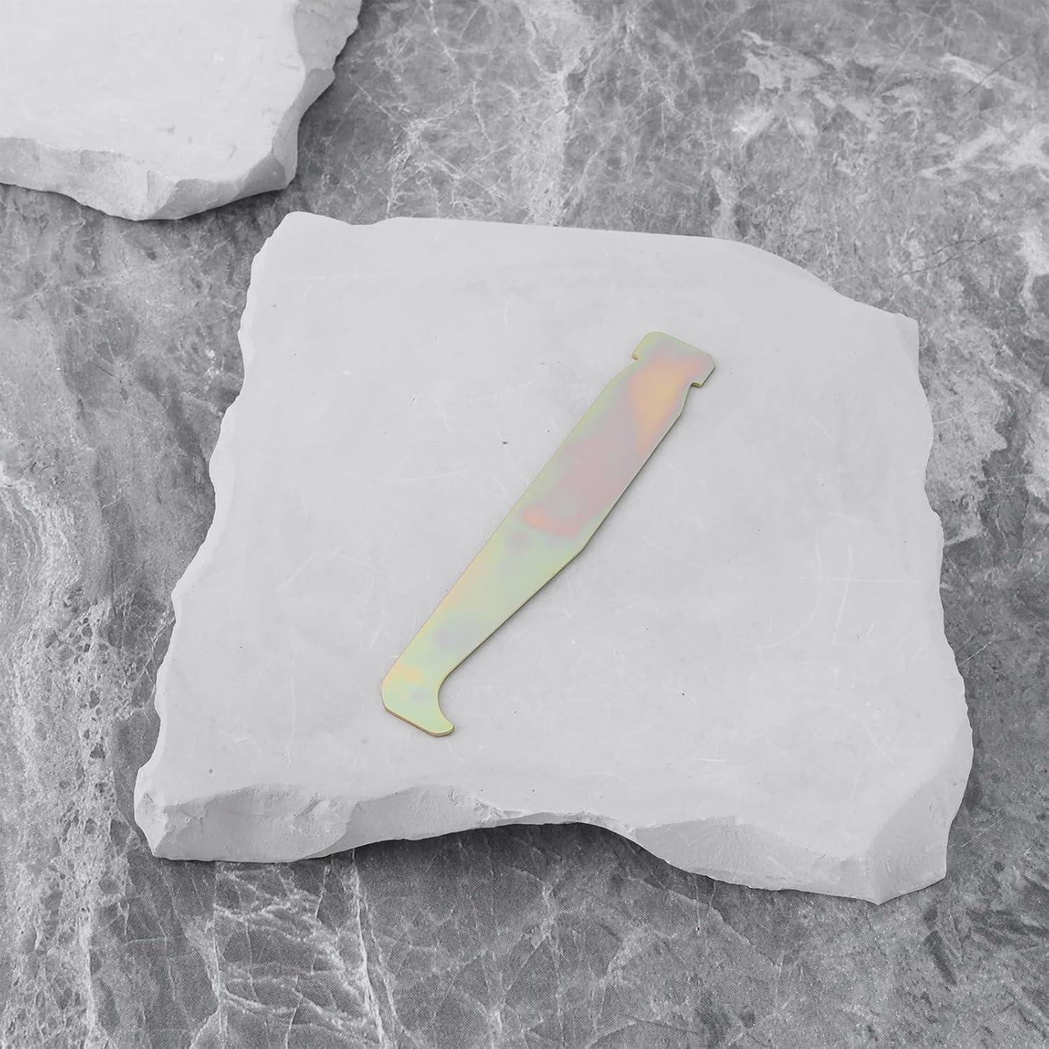 4Pcs Bar Groove Cleaner Chain Saw Cleaning Tool for Lawn Mower Chainsaw Snow Blower 10X1.5Cm image number 1