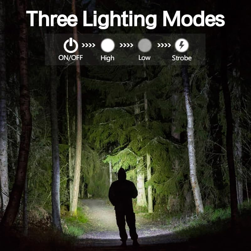 LED Pocket Pen Light Flashlight Small Mini Flashlights Handheld Pen Lights Penlight with Clip for Camping, Home, Outdoor, Inspection, Emergency Use (5 Pieces 5.1 Inches) image number 6