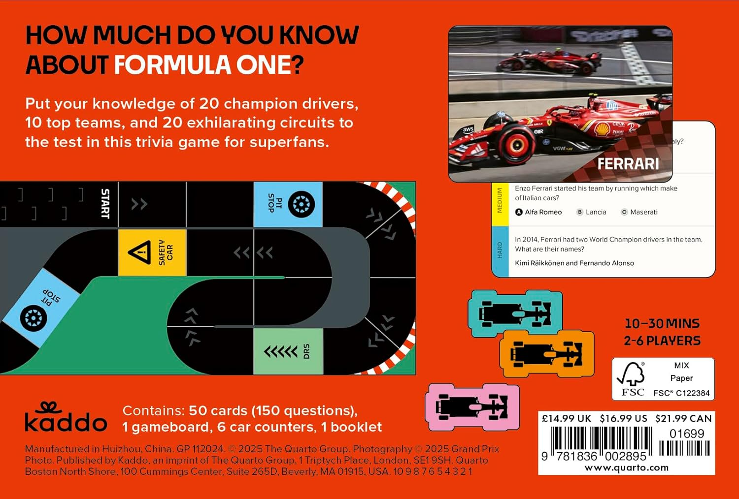 Grand Prix Trivia Game: Test Your Formula-One Knowledge