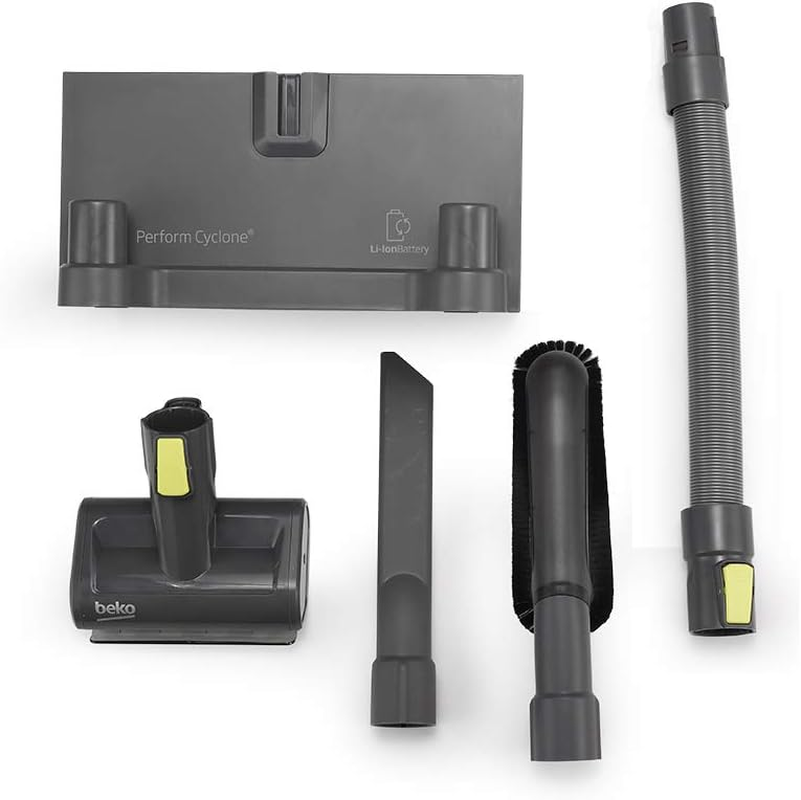 BEKO Practicleanpower Stick Cordless 2 in 1 Rechargeable Stick Vacuum Cleaner, Silver (VRT82821BV)