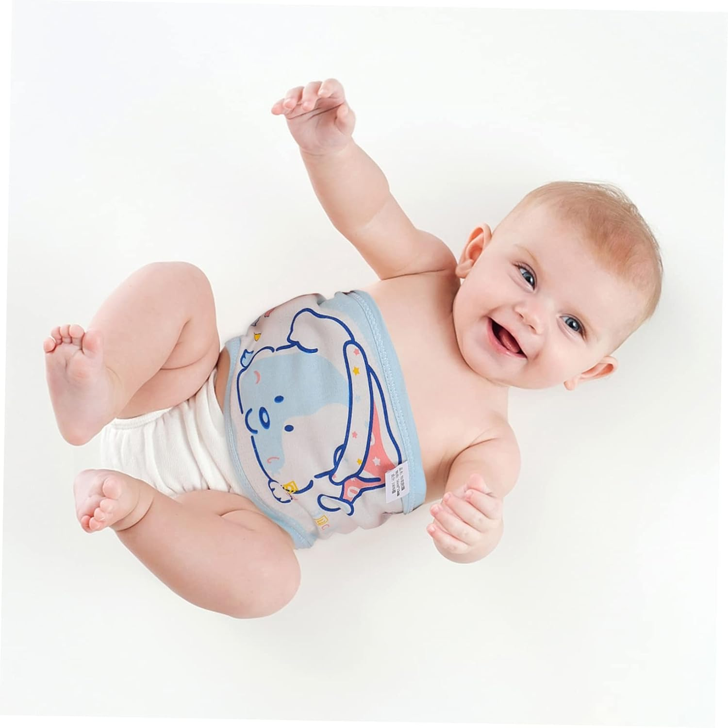 2Pcs Belly Band Umbilical Cord Protection Newborn Belly Band Cotton Bellyband Swaddle Wrap Postpartum Elastic Use image number 1