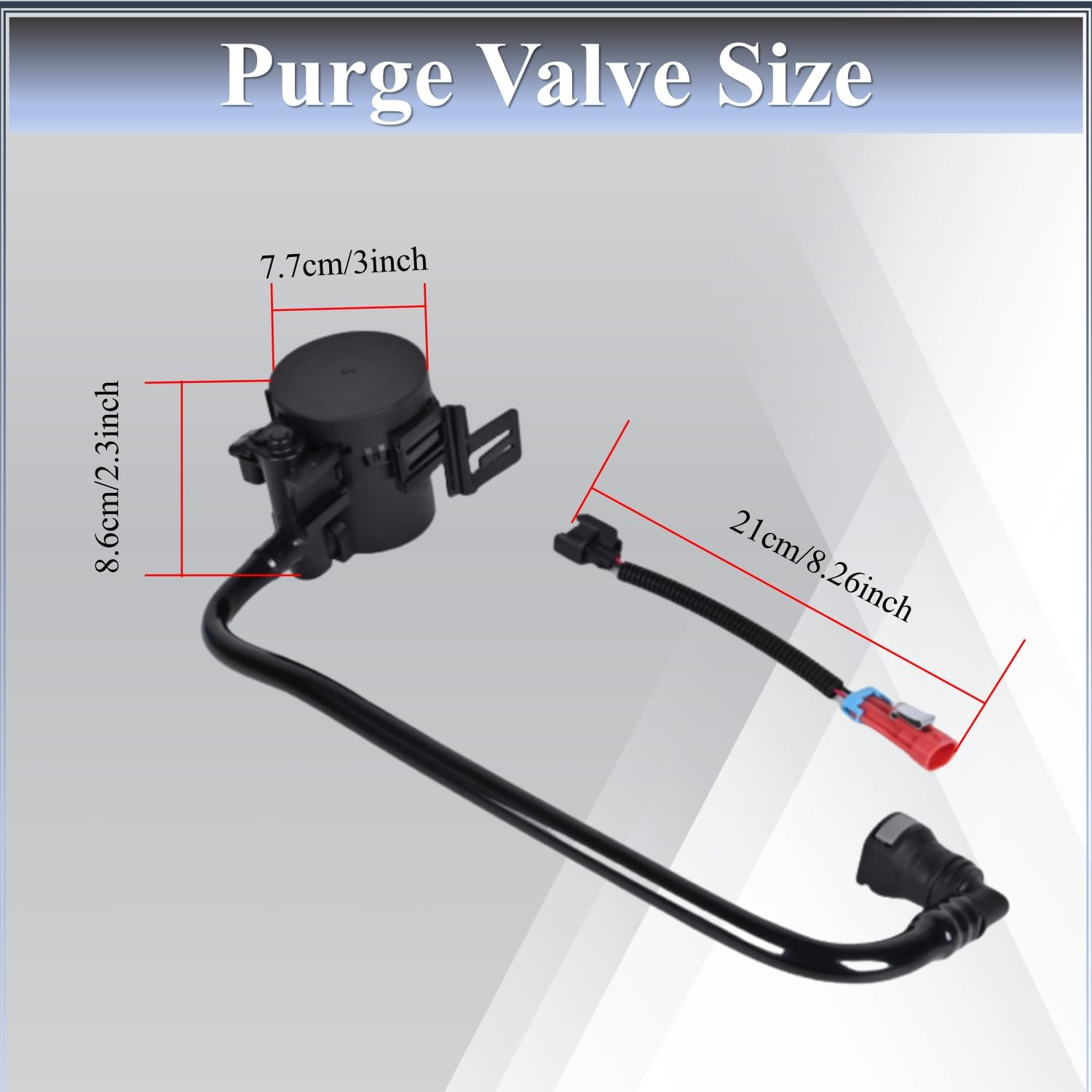 Vapor Canister Vent Solenoid 911-070 Compatible with 2004-2012 Chevy Colorado GMC Canyon H3 H3T Purge Valve Replace 20907779 10386359 25948082 CVS10 image number 5