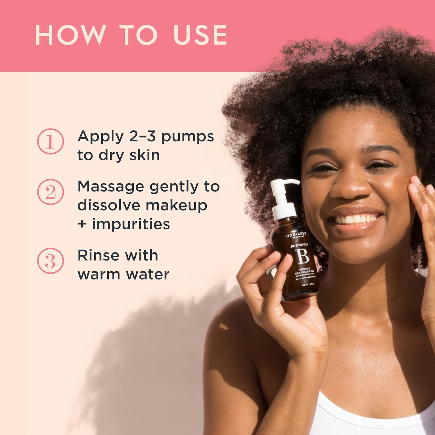 One Love Organics One Love Organics Botanical B Enzyme Cleansing Oil for Women 4 Oz Oil image number 4