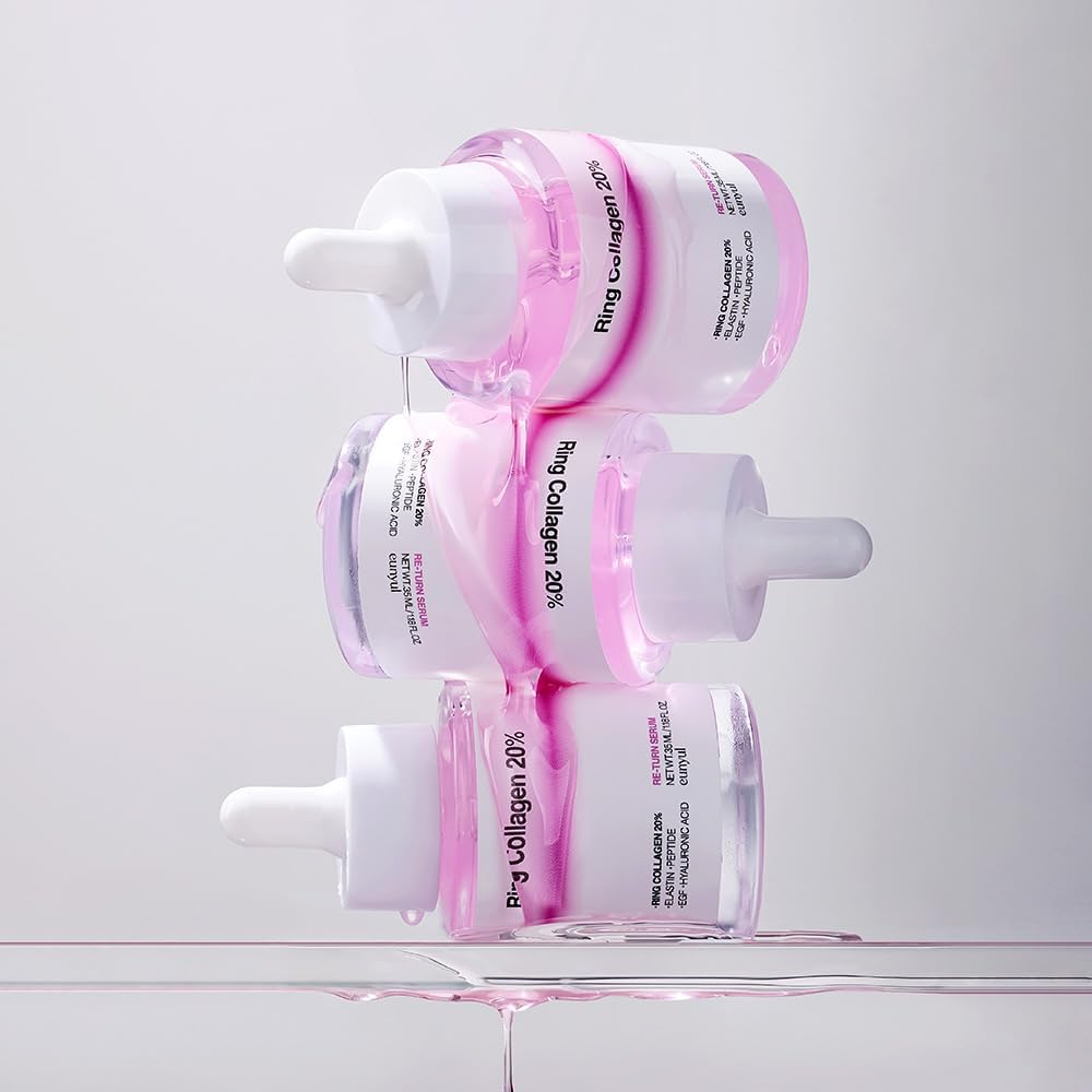 EUNYUL Ring Collagen 20% Face Serum with Peptides & Hyaluronic Acid, Hydrating and Firming Facial Serum, 35Ml image number 1