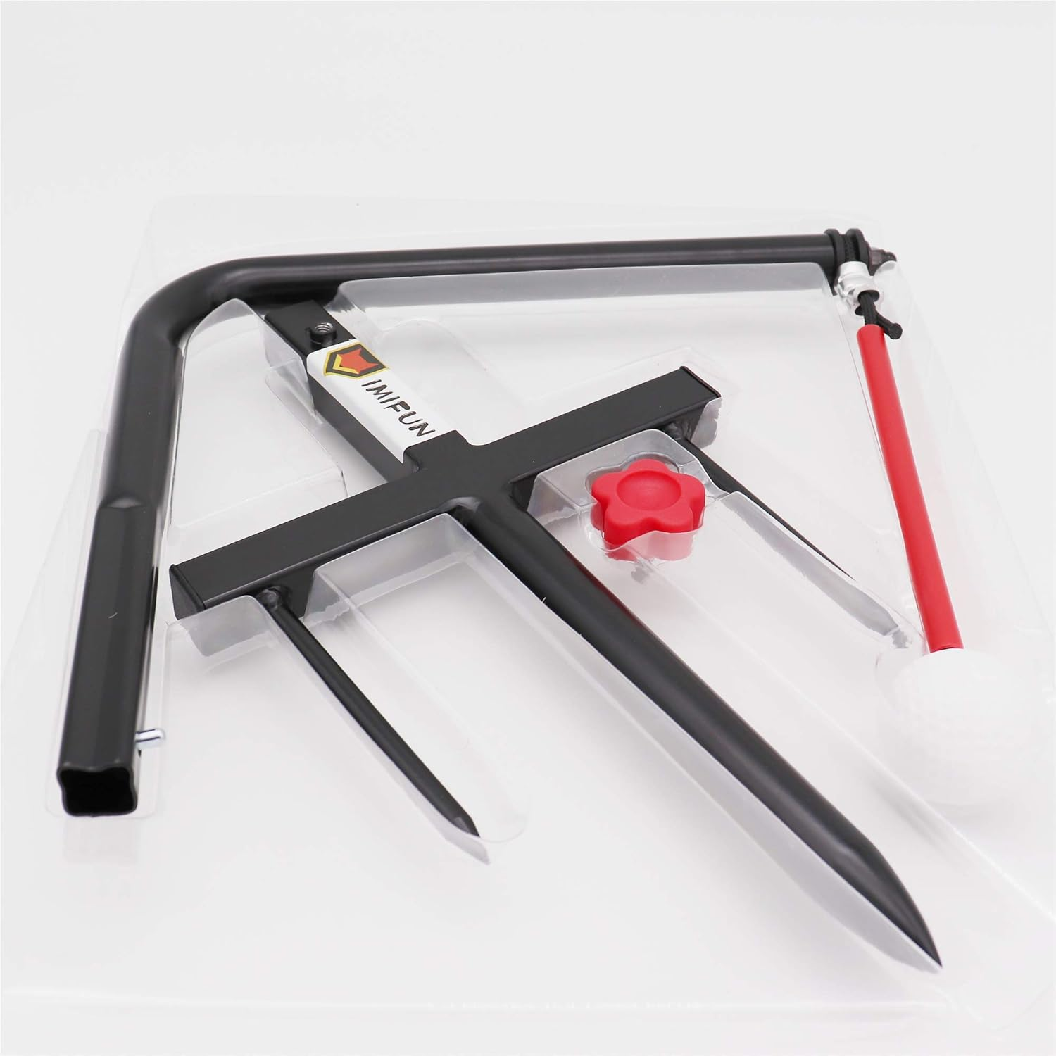 IMIFUN Golf Swing Trainer Path Training Aids,Black and Red image number 5