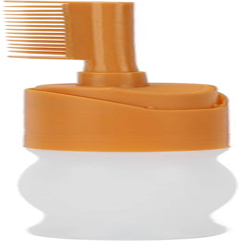 Hair Dye Bottle, 110 Ml Hair Dye Bottle with Comb and Scale, Root Comb Applicator Bottle, Scale for Scalp Treatment, Hairdressing Salon at Home