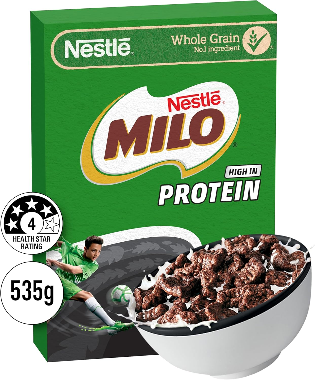 Nestle Milo Protein Cereal, 535 G image number 2