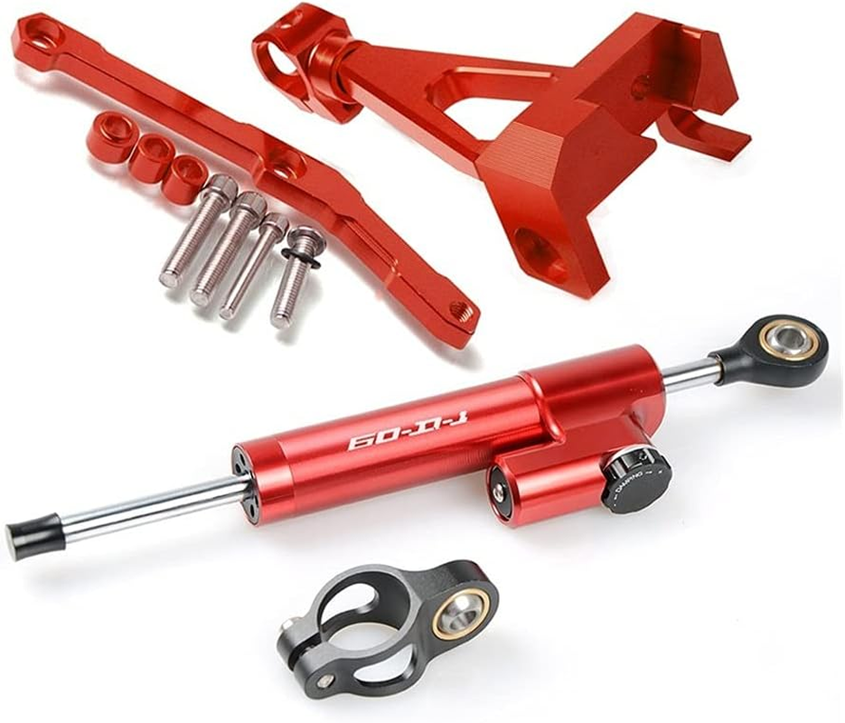 Motorcycle Steering Stabilizer for MT-09 for MT09 for MT for FZ 09 FZ09 FZ-09 2013-2020 Motorcycle Steering Stabilize Damper Bracket Mount Shock Damper (Color : G) image number 1