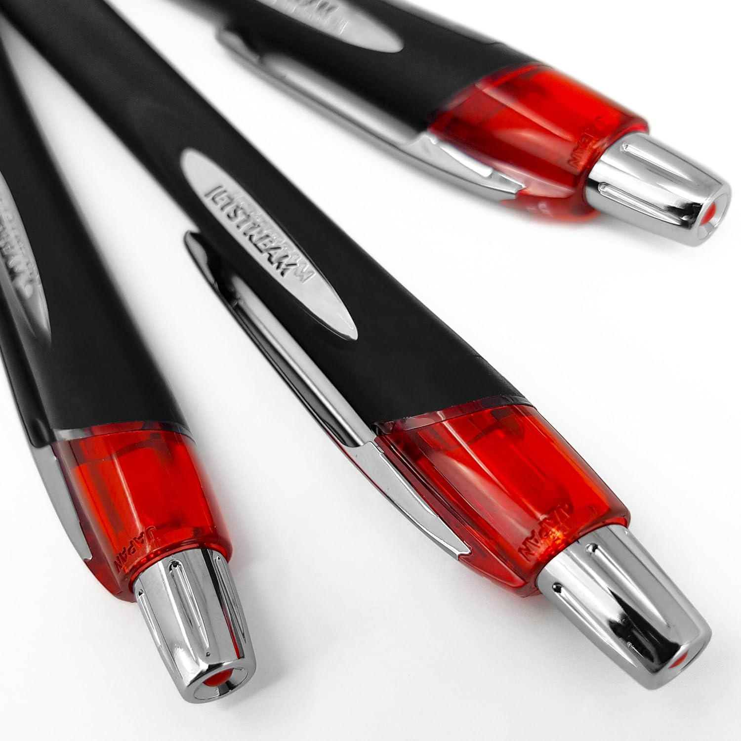 Uni-Ball - Jetstream Sxn-210-1.0Mm Retractable Rollerball Pen - Red - Pack of 3 image number 1