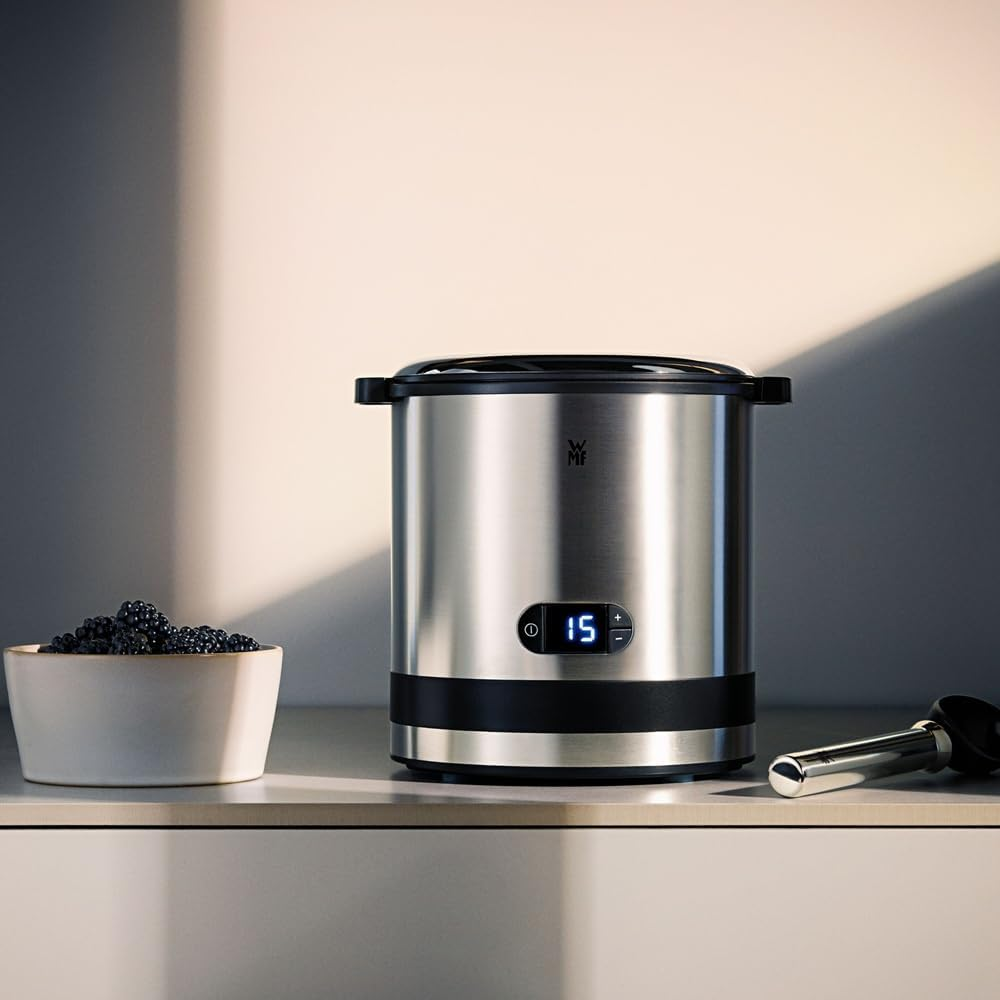 WMF CE Ice Cream Maker 3-In-1, Silver, 3-Piece