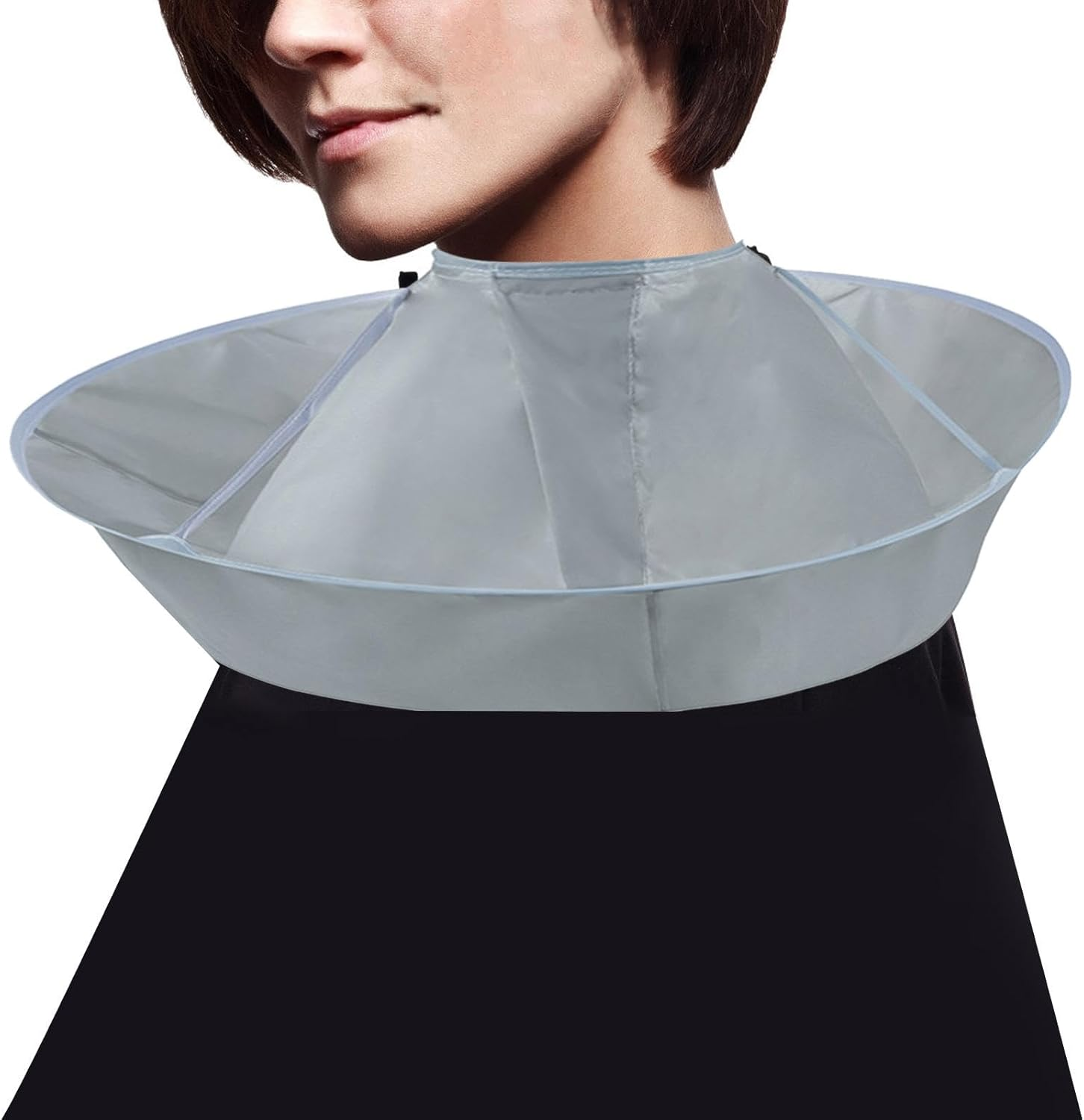 Eigell Hair Cutting Cape, Hair Cutting Cloak,Professional Hair Cutting Hair Dyeing Haircut Cloth, Barber Styling Cape for Household Adult Home Barber image number 4