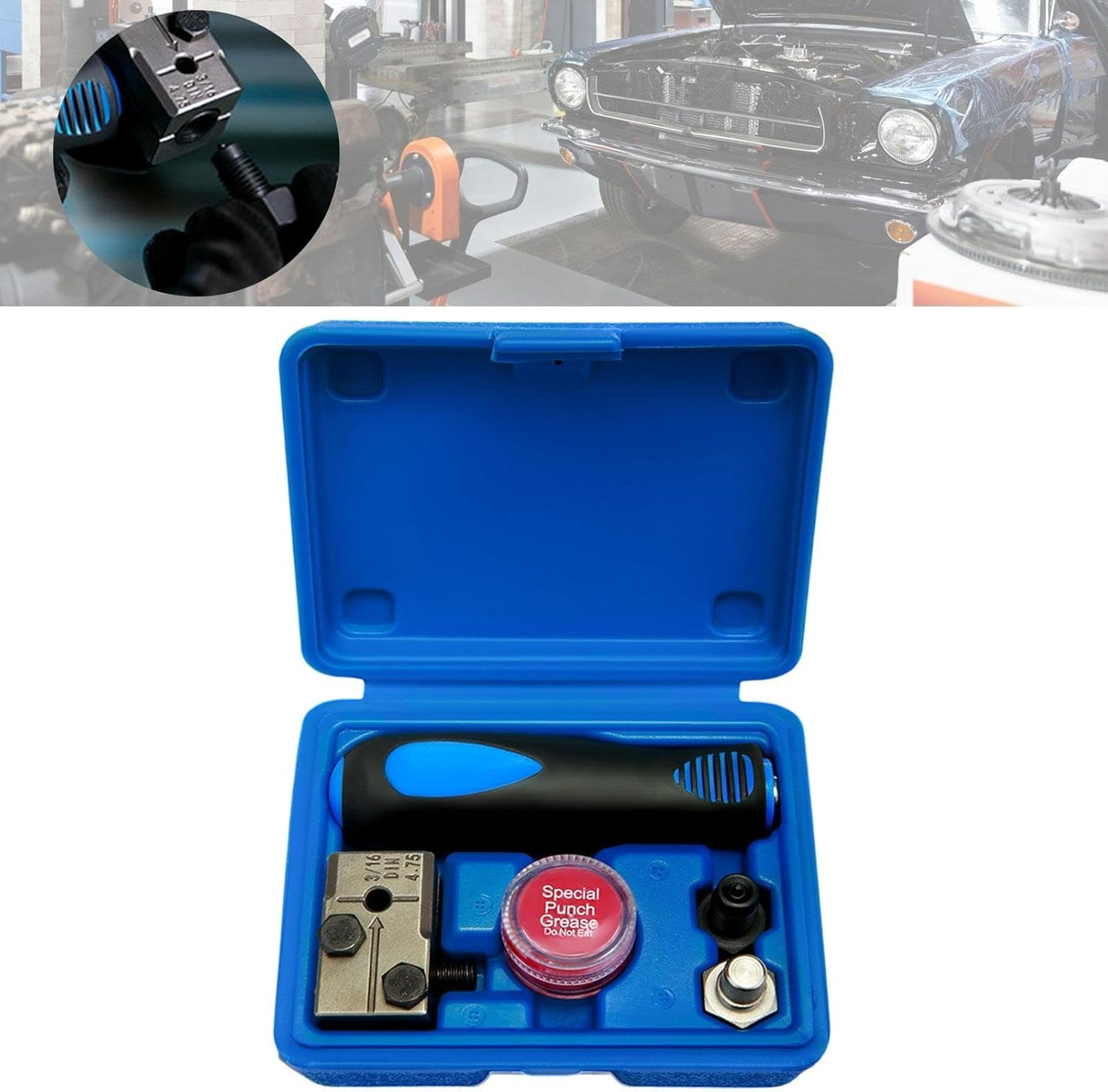 3/16" Car Mechanics Copper Tubing Heavy Duty Double Brake Line Flaring Tool image number 3