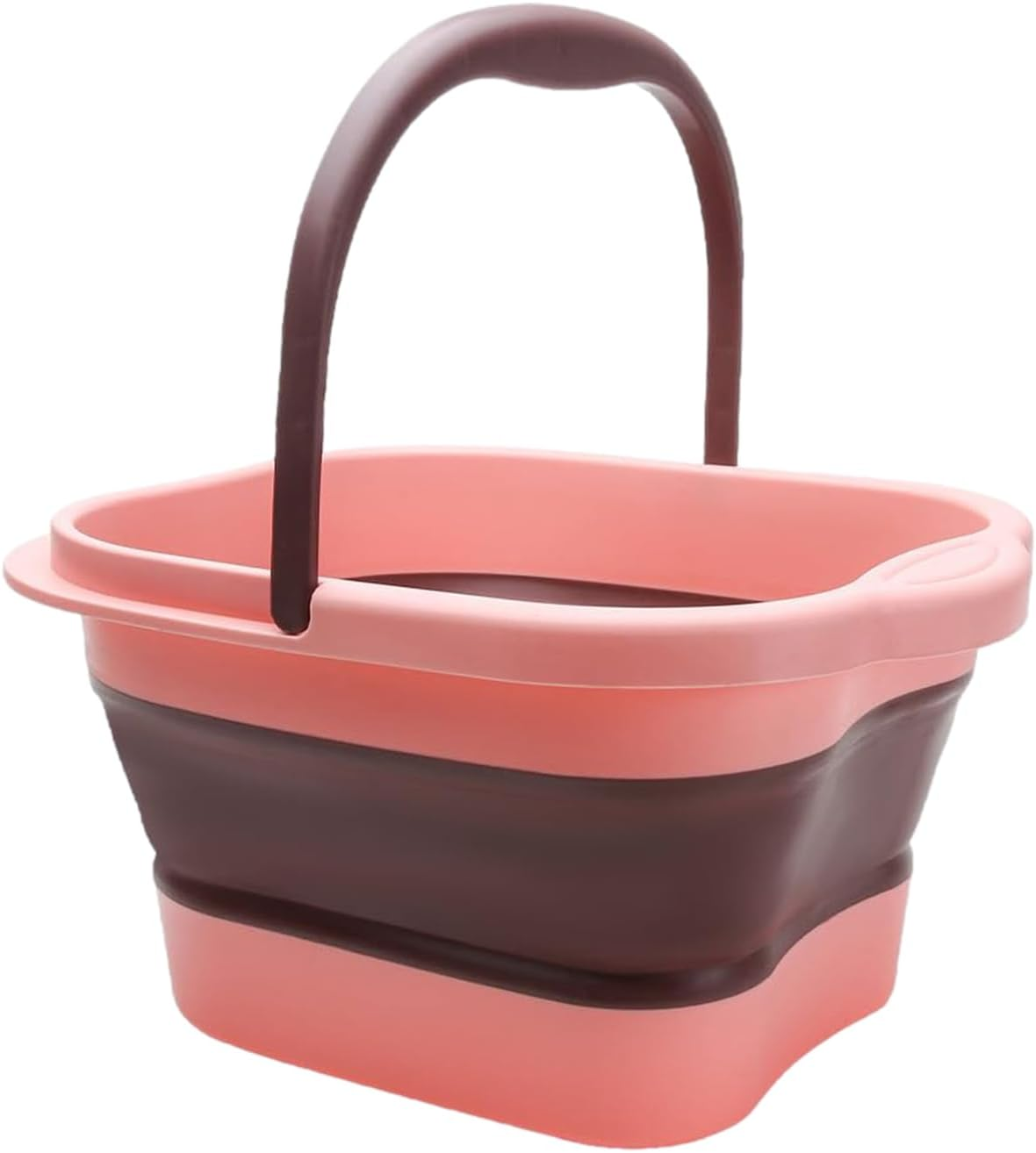 Foot Bath Bucket - 15L Pedicure Foot Bucket Feet Soaking Tub | Foldable Foot Spa Bucket Portable Large Space Foot Soak with Handle, Foot Tub for Outdoor Laundry Travel Hoffti image number 5