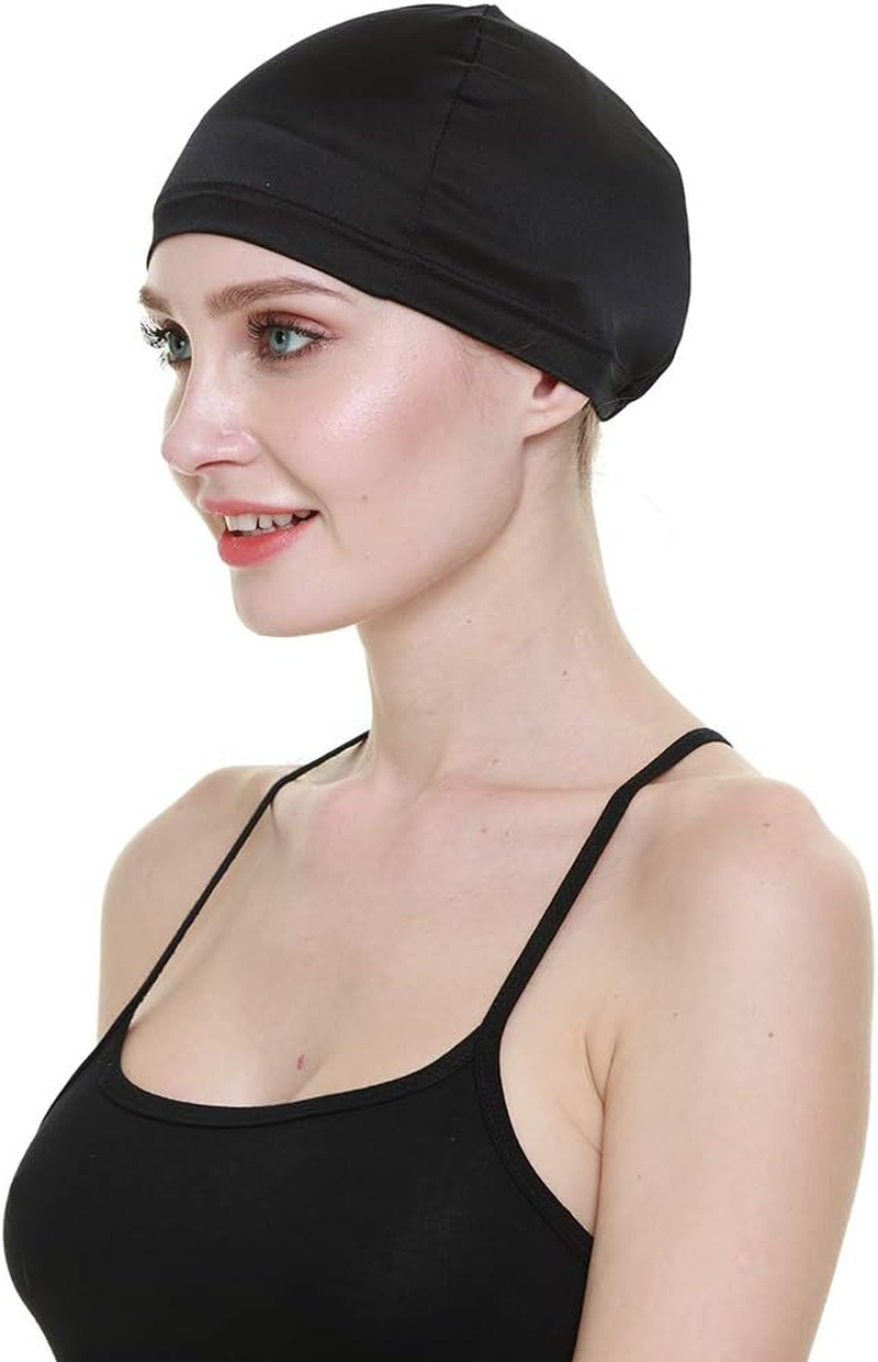 Wig Cap-100% Mulberry Silk Breathable Soft for Bald Head Available All the Year
