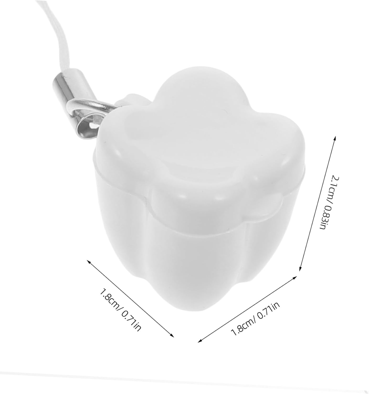 5Pcs Tooth Keepsake Box Teeth Storage Denture Case Keepsake Organizer Pp Material Newborn image number 1