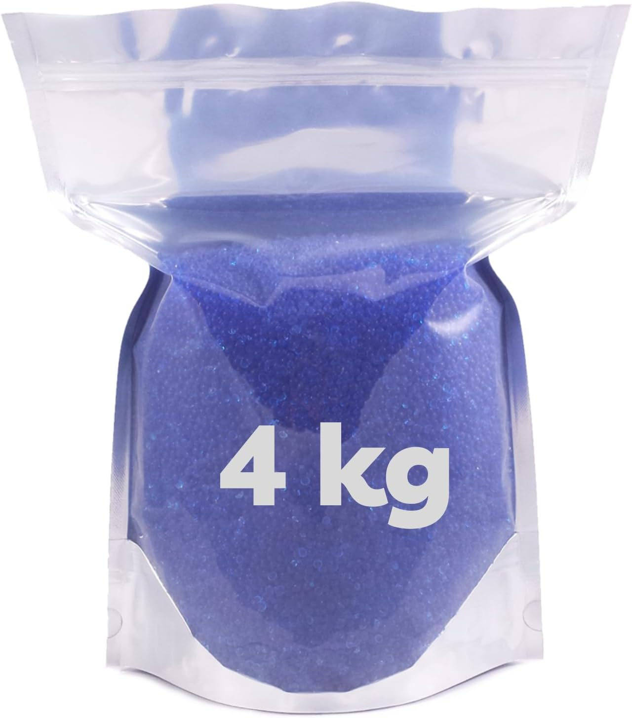 Silica Gel Beads Blue, 3-5Mm (0.5 KG). Blue Silica Gel Beads Turn to Pink to Indicate Reactivation. Reusable Desiccant Beads Rechargeable Moisture Absorber Silica Gel image number 1