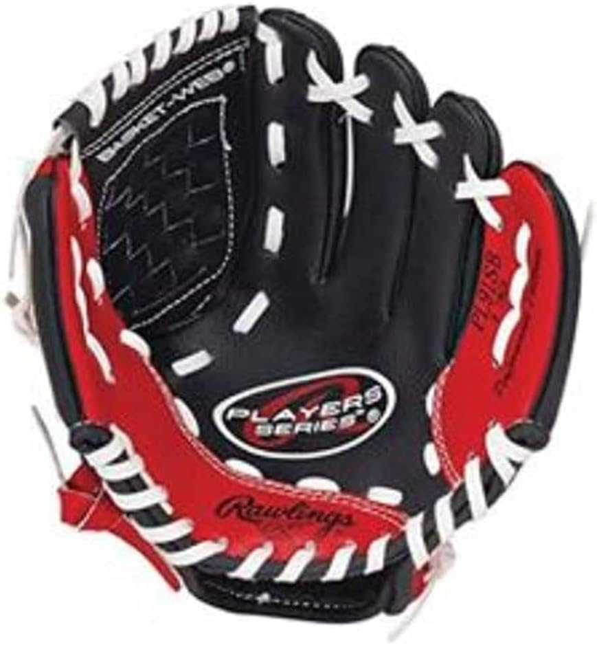 Spenco RAWLINGS PLAYERS SERIES 9" REG (RH THROW) RED/BLACK
