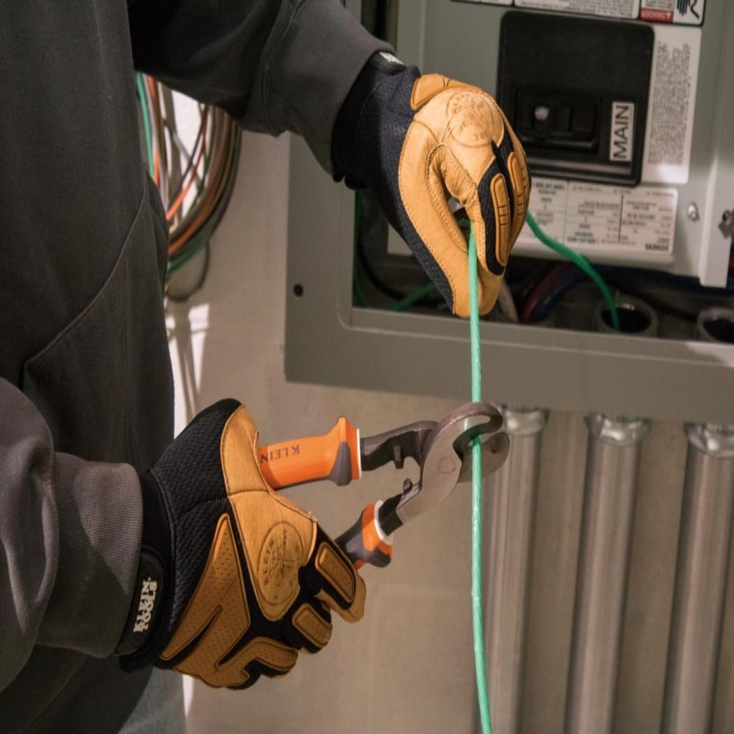 Klein Tools Electricians Cable Cutter Insulated, 1000 V Rated, 63050EINS image number 2