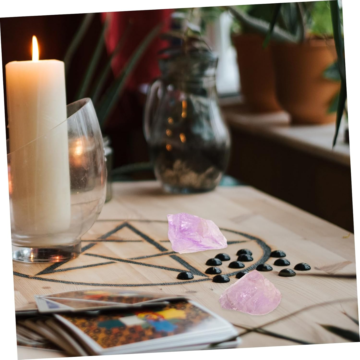 Beautiful Crystal Stones Set Aromatherapy Diffuser Stone Crystal Ornament for Home Decor image number 6