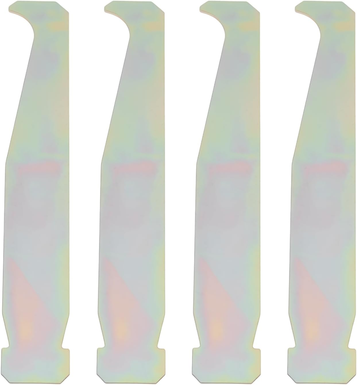 4Pcs Bar Groove Cleaner Chain Saw Cleaning Tool for Lawn Mower Chainsaw Snow Blower 10X1.5Cm image number 2