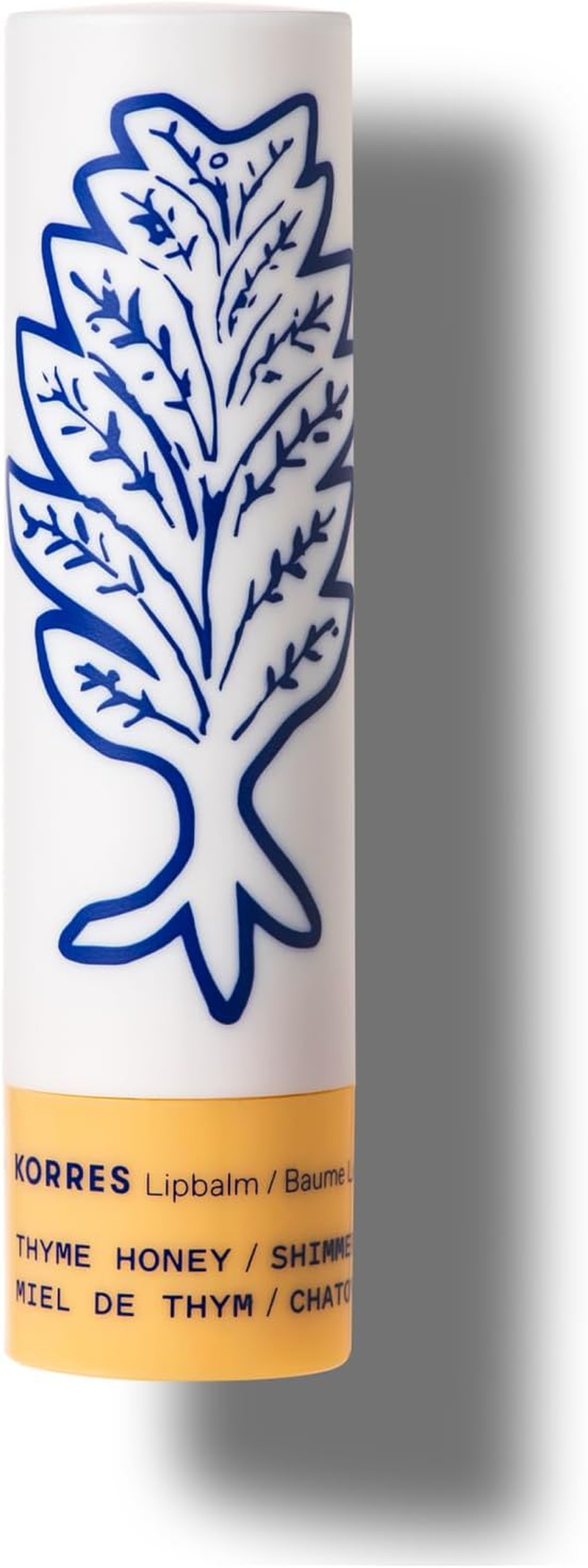 KORRES Nourishing Lip Balm Thyme Honey, Shimmering Lip Care with St. John'S Wort Oil, Dermatologically Tested & Vegan, 4.5 G image number 5