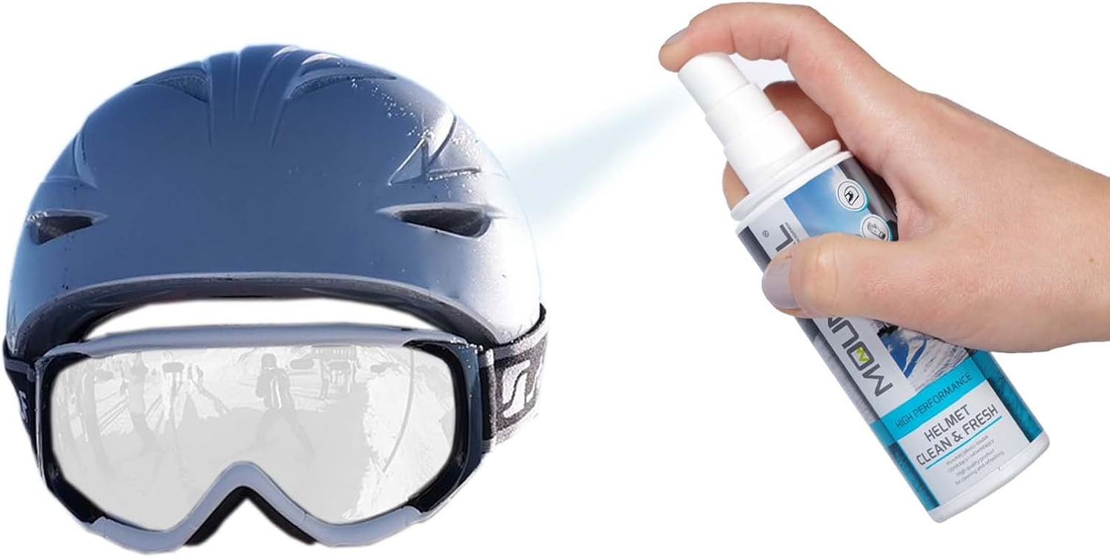 Helmet Clean & Fresh, Helmet Cleaner and Sanitiser, Dermatologically Tested, by Mountval image number 6