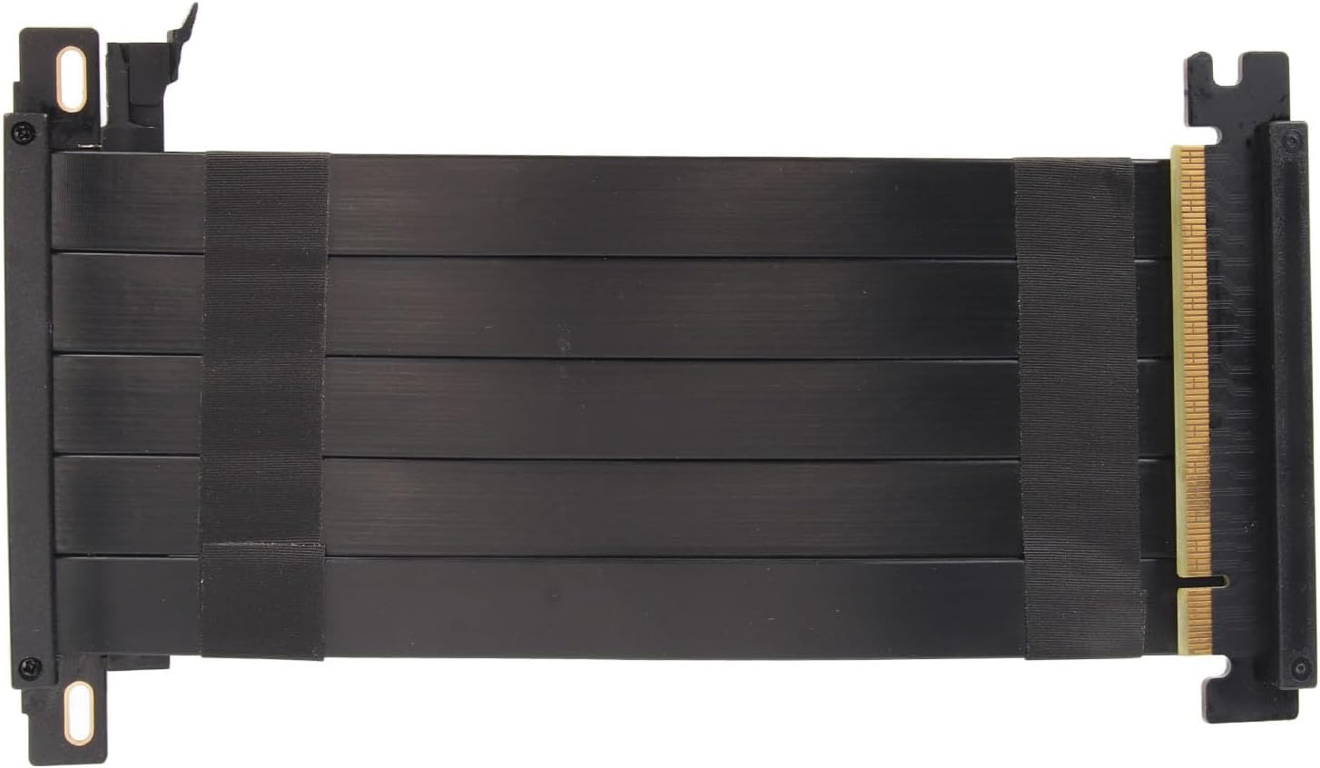 Pcie 4.0 X16 Riser Cable, High Speed Extension Cable Flexible Double Sided 180 Degree GPU Extension Cable for RTX 4090 for RX 7900 XT, Pcie 4.0 and Older Compatible, 20Cm-60Cm image number 3