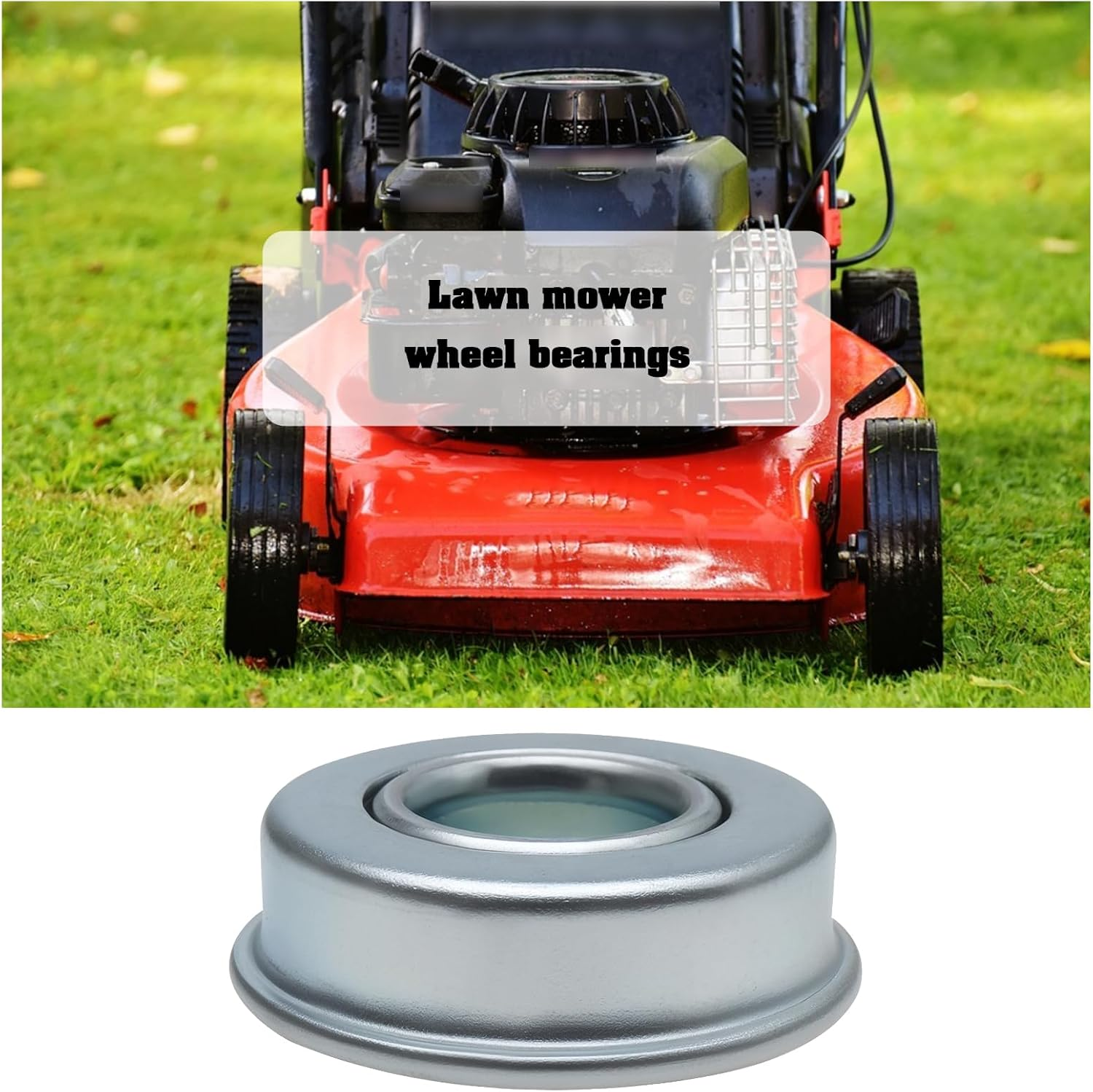 4Pcs Lawnmower Wheel Bearings Compatible with AL-KO Compatible with Brast Compatible with Bosch Compatible with Castel Garden (28.6X12.7Mm) image number 4