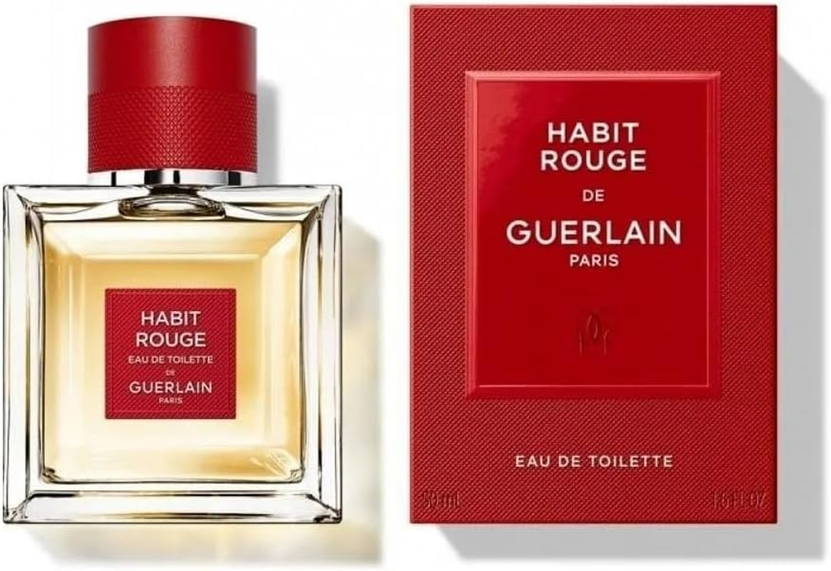 Guerlain Habit Rouge Eau De Toilette Spray 50Ml