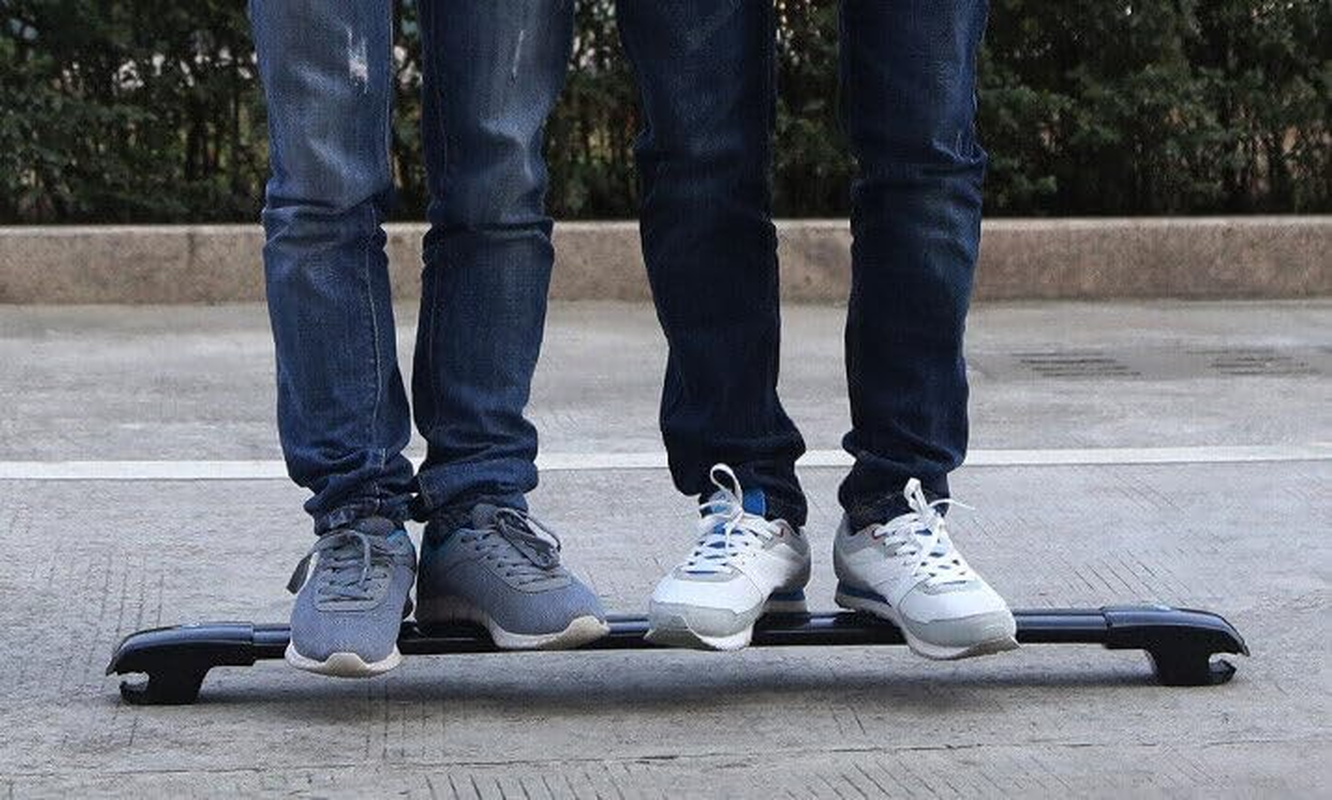 TINIANHHCT Upgraded Cross Bars Roof Rack Lockable Compatible with Hyundai Santa Fe 2024 2025 Aluminum Crossbars Cargo Carrier（Black） image number 3