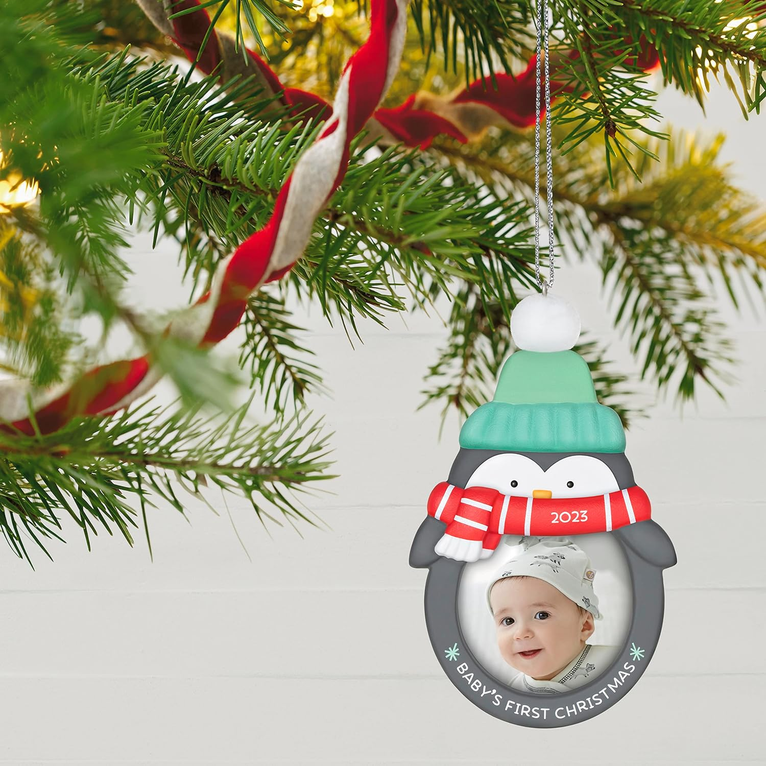 Hallmark Keepsake Christmas Ornament 2023, Baby'S 1St Christmas Photo Frame