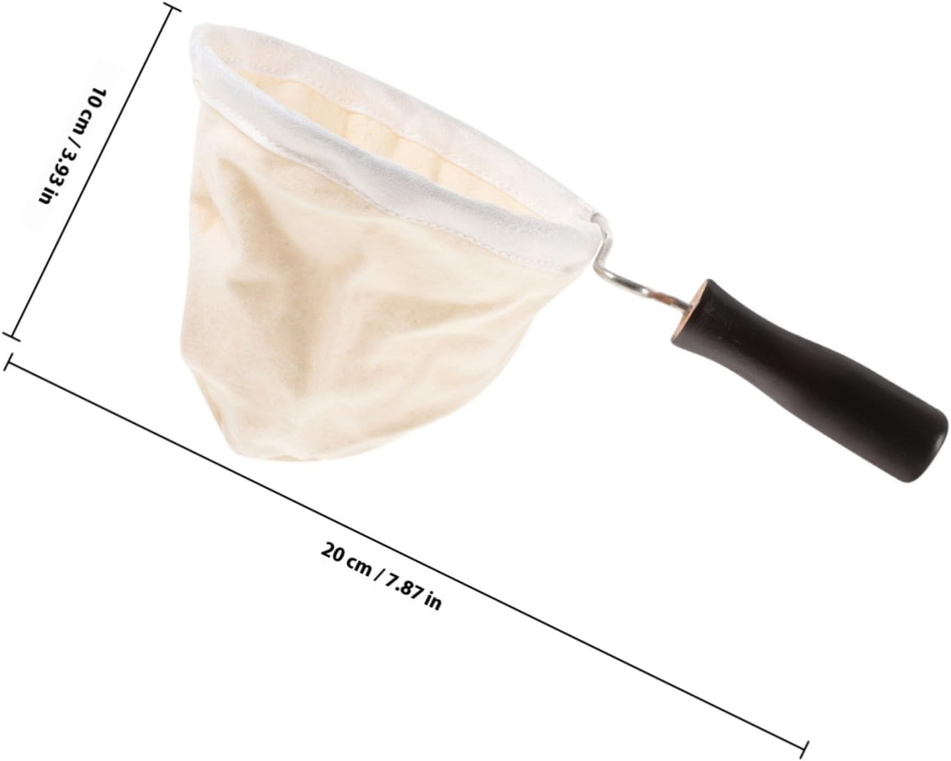 Iplusmile Coffee Filter Bag Reusable Strainer Bags Filter for Tea Strainer and Coffee Use in Kitchen image number 6