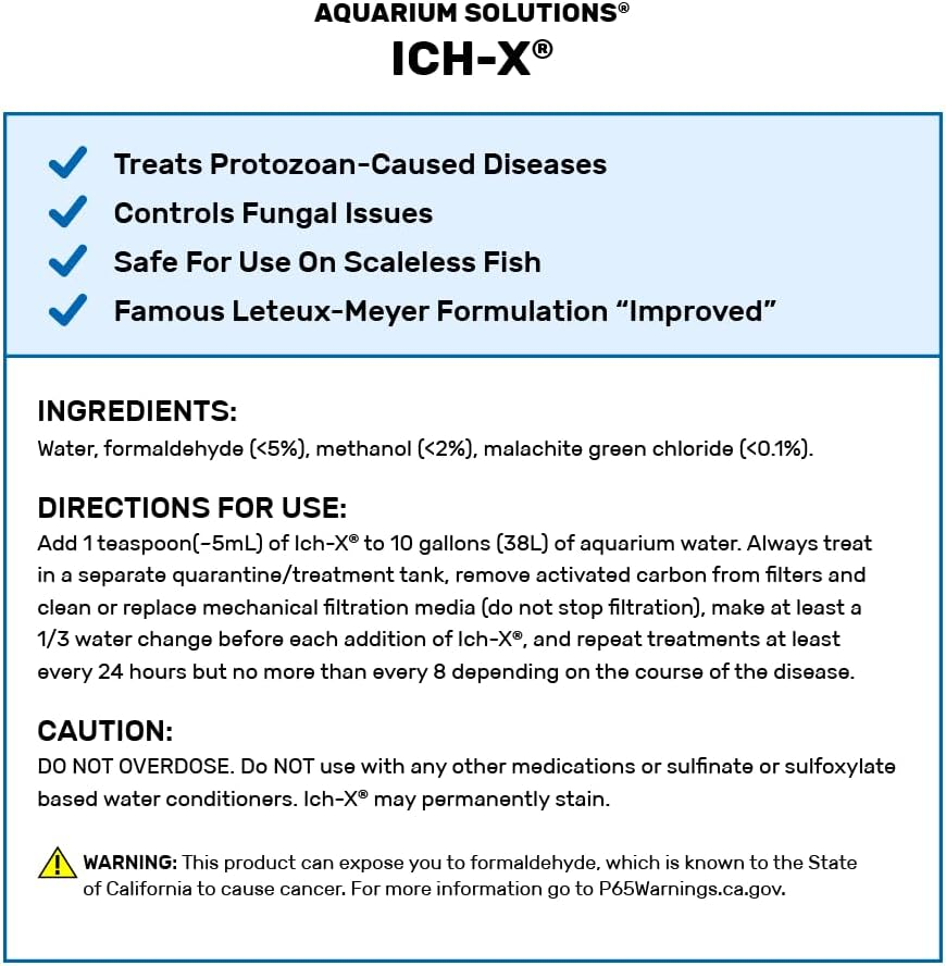 Hikari Usa AHK73214 Ich-X for Aquarium, 4-Ounce image number 2