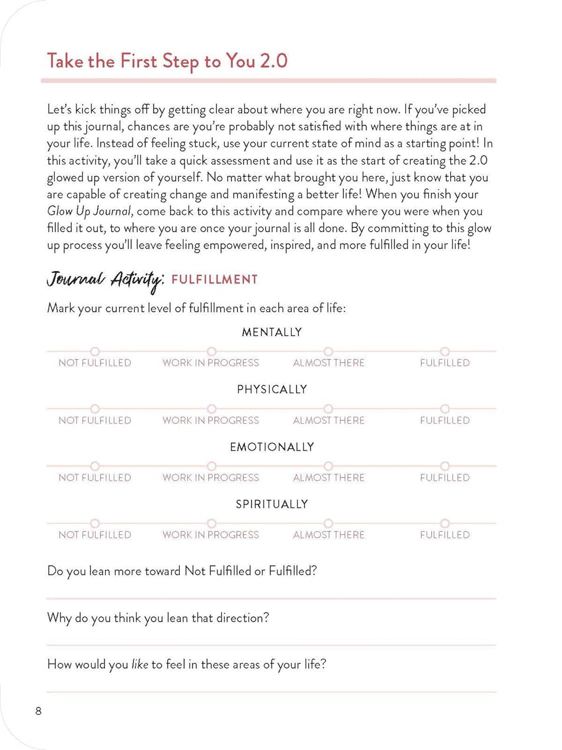 The Glow up Journal: Everything You Need to Set Goals, Create Inspo―And Make It Happen! image number 3