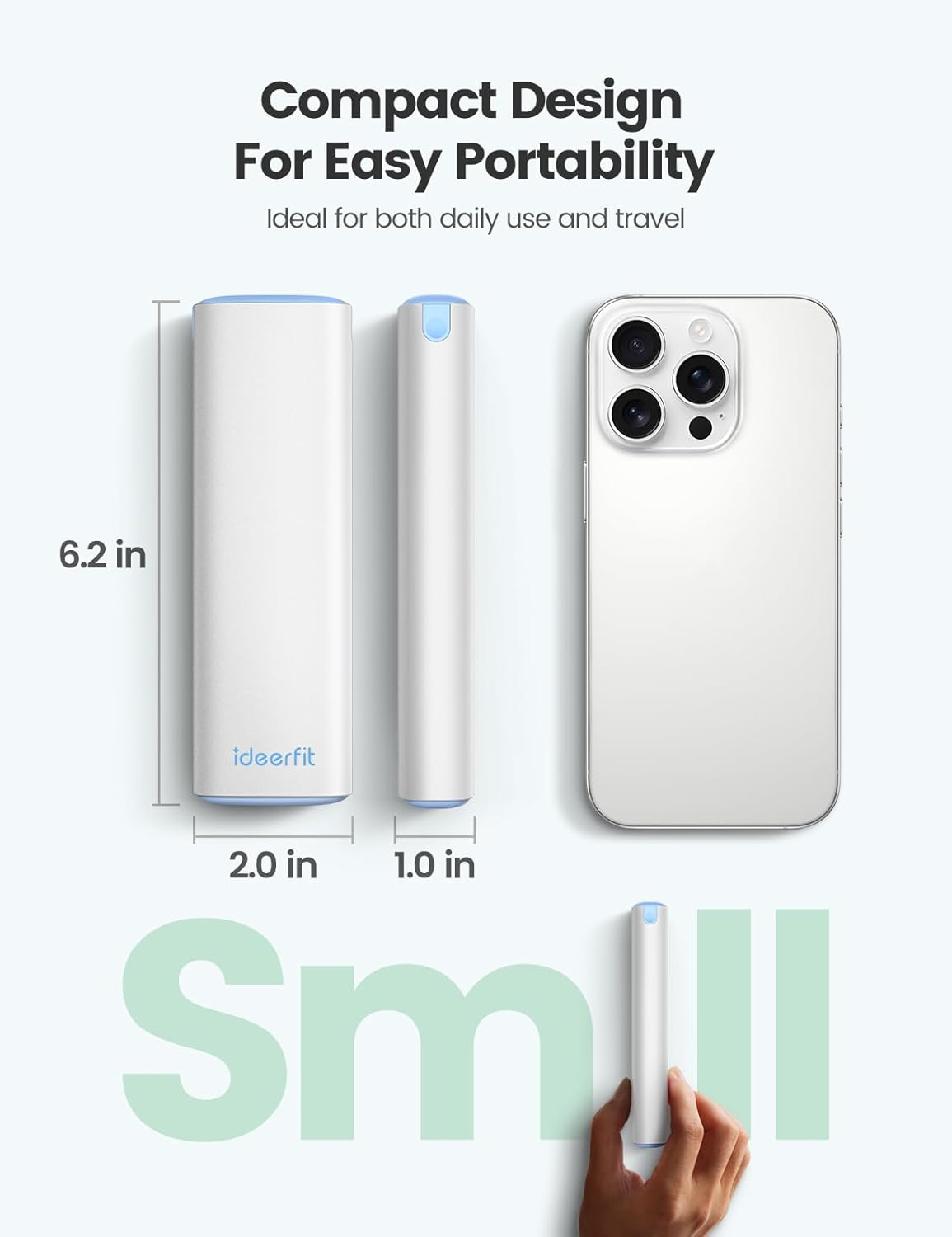 Weekly Travel Pill Organizer,Ideerfit Small Pill Box 7 Day,Portable Pill Case,Daily Medicine Box,Drawer Design Pill Container for Medication, Vitamins, Fish Oils, Supplements,Pink