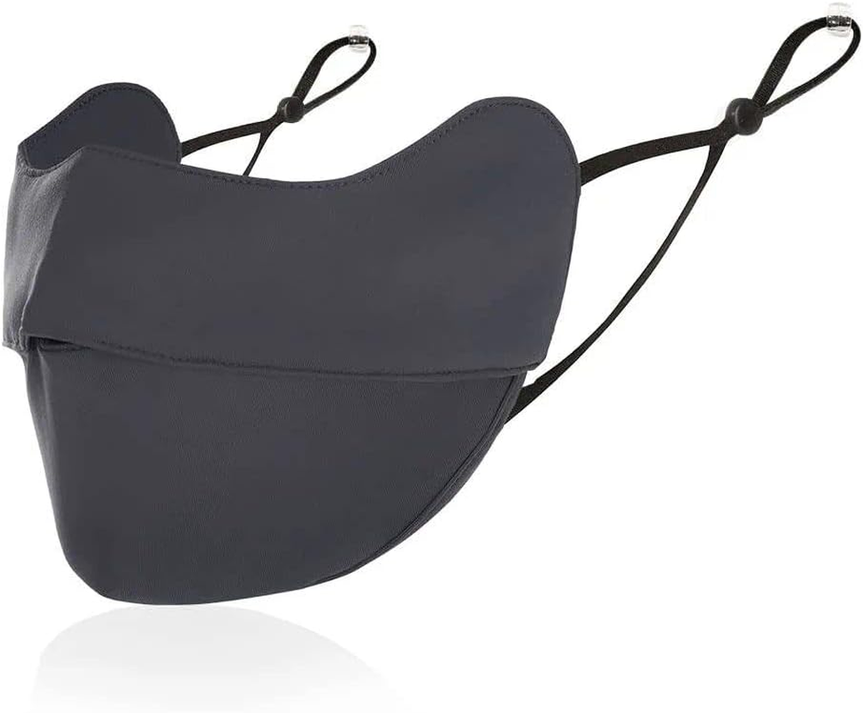 UPF 50+ Face Cover Mask Balaclavas Headwear, Breathable UV Sun Protective Face Shield, Washable Outdoor Sports Face Cover Grey image number 6
