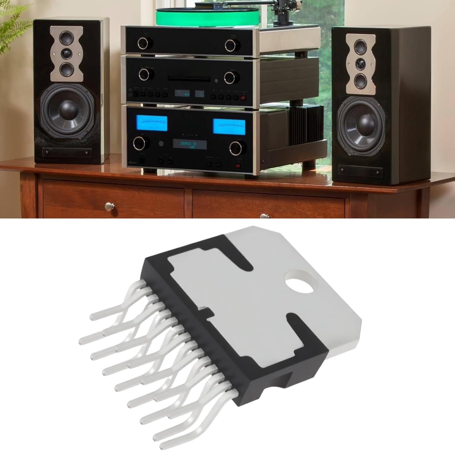 VGOL TDA7294 100W Audio Power Amplifier Compatible with Hi-Fi Field Applications Home Stereo Self Powered Loudspeakers image number 2