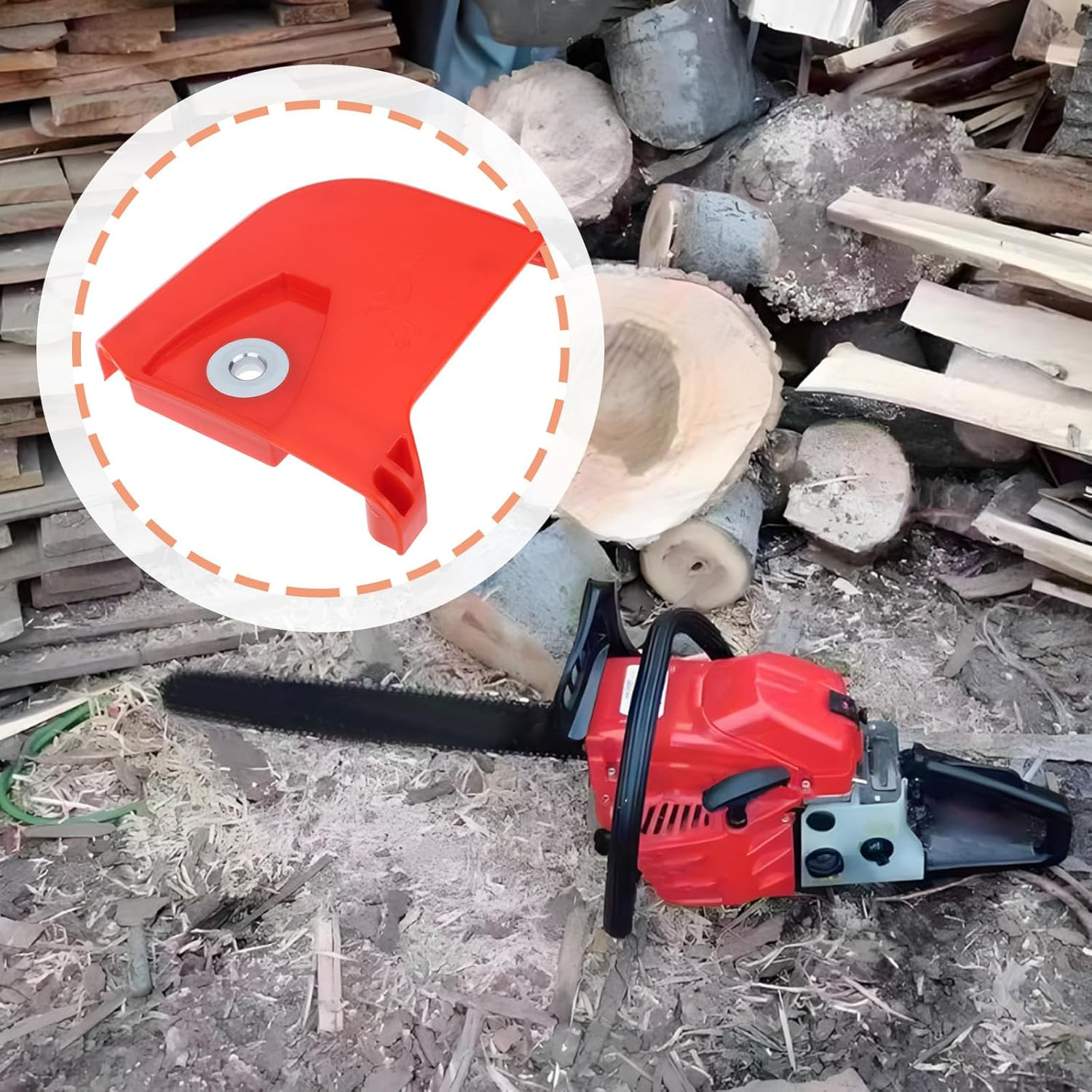 Create Idea Chainsaw Sprocket Side Cover 5-In-1 Multi Tool for 2-Stroke 3 Horsepower Chain Saw Attachment Gear Box image number 5