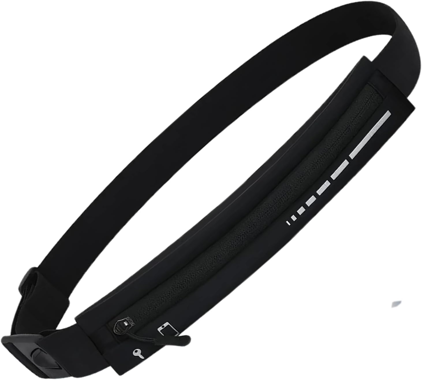 Men'S and Women'S Slim Fit Running Belt Waist Bag, Lightweight Phone Holder Waist Belt Suitable for Jogging, Exercise, and Outdoor Activities, Adjustable, Waterproof, Reflective Design image number 2