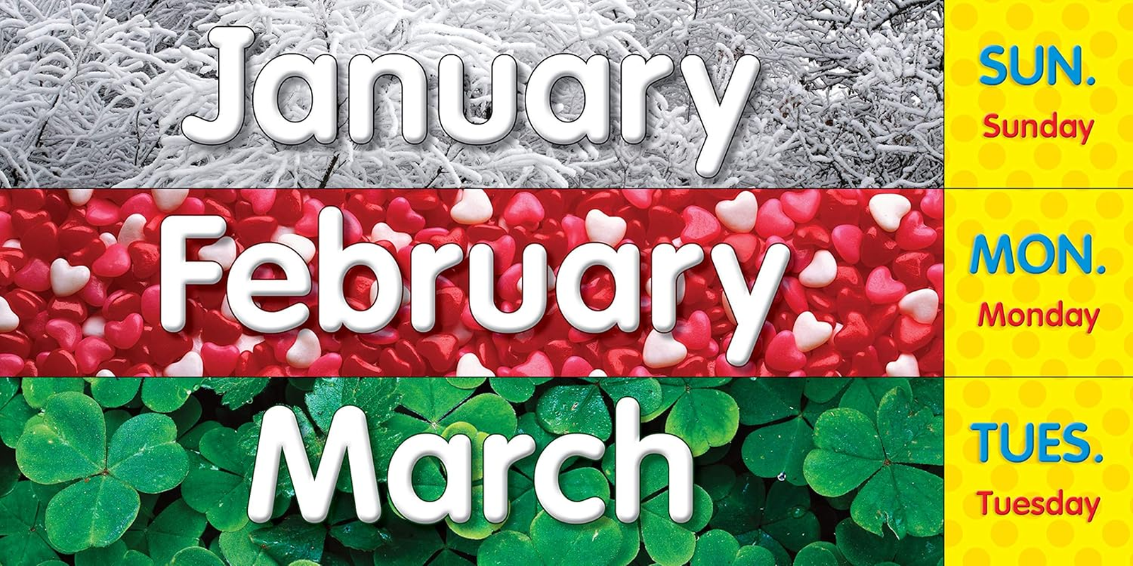 Scholastic SC583866 Monthly Calendar- Black Pocket Chart - Blue image number 5