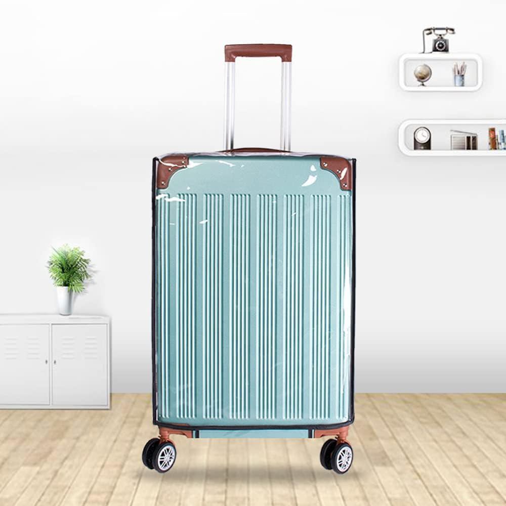 20" PVC Travel Luggage Suitcase Case Cover Waterproof Luggage Protective Cover image number 2