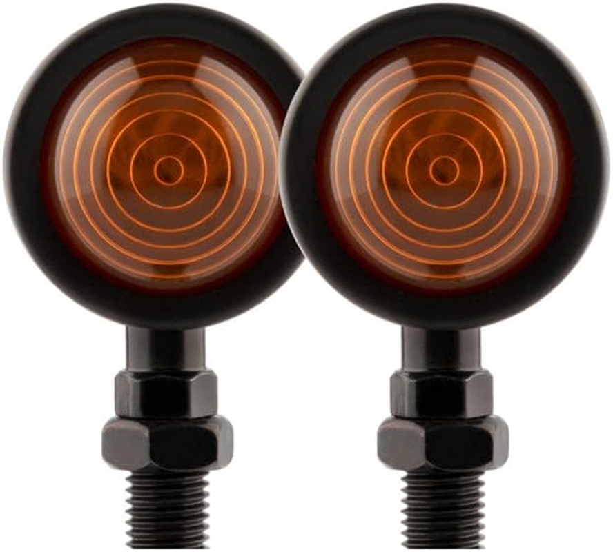 2PCS 12V 5W Motorcycle Turn Signal Indicator Bulbs, Universal Fit Amber Blinkers for Front/Back, Easy Installation, Bright and Long-Lasting image number 4