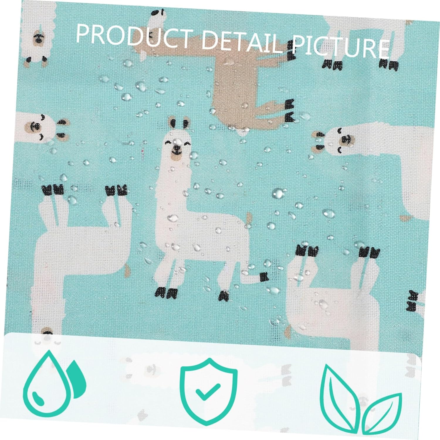 Ifundom 2Pcs Wet Dry Bags for Diapers Breast Pump Parts Stylish and Practical Storage for Pool Travel and Daycare Random Styles Cactus Alpaca image number 3