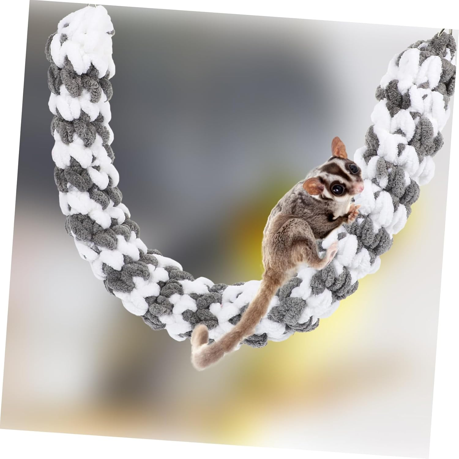 3Pcs Hanging Guinea Pig Toy Chinchilla Toy Household Hamster Rat Supply Climbing Rat image number 6