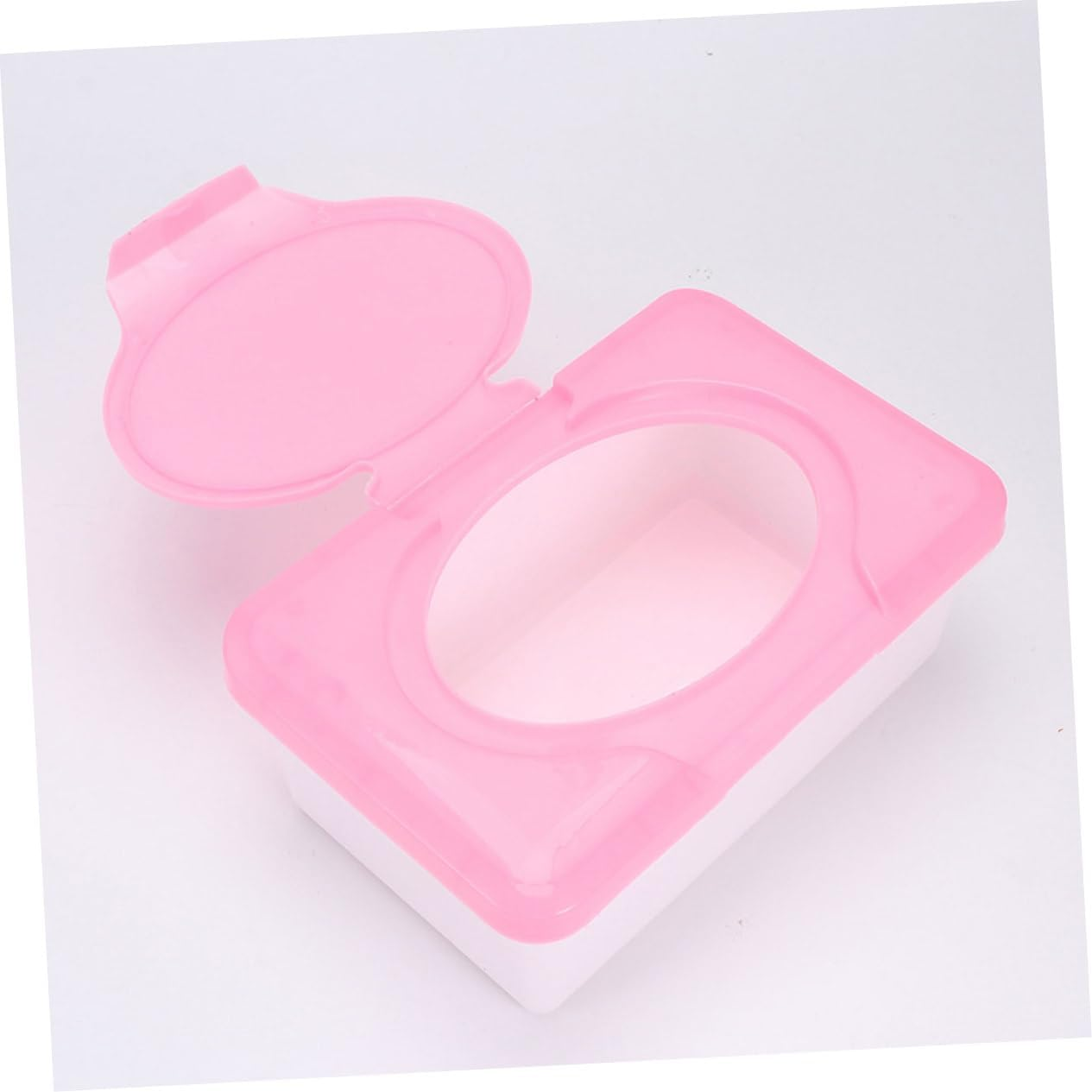 Ciieeo Plastic Wipes Dispenser Wipe Holder Dispense Dry Holder Dispenser for Home image number 4